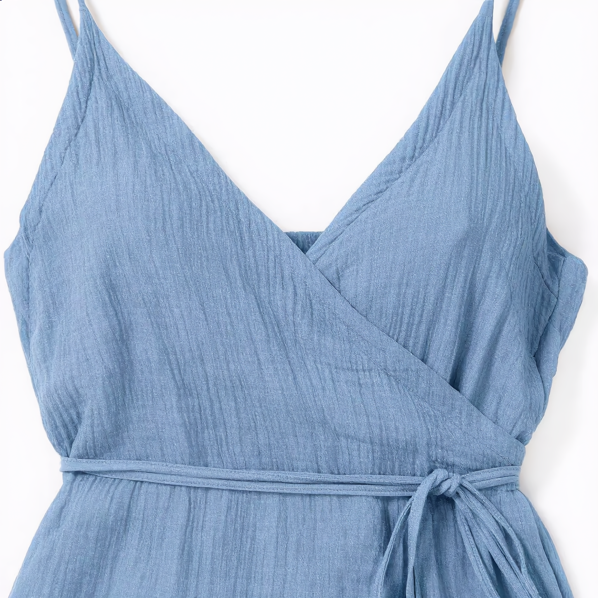 Wrap Dress Spaghetti Strap & V-Neck