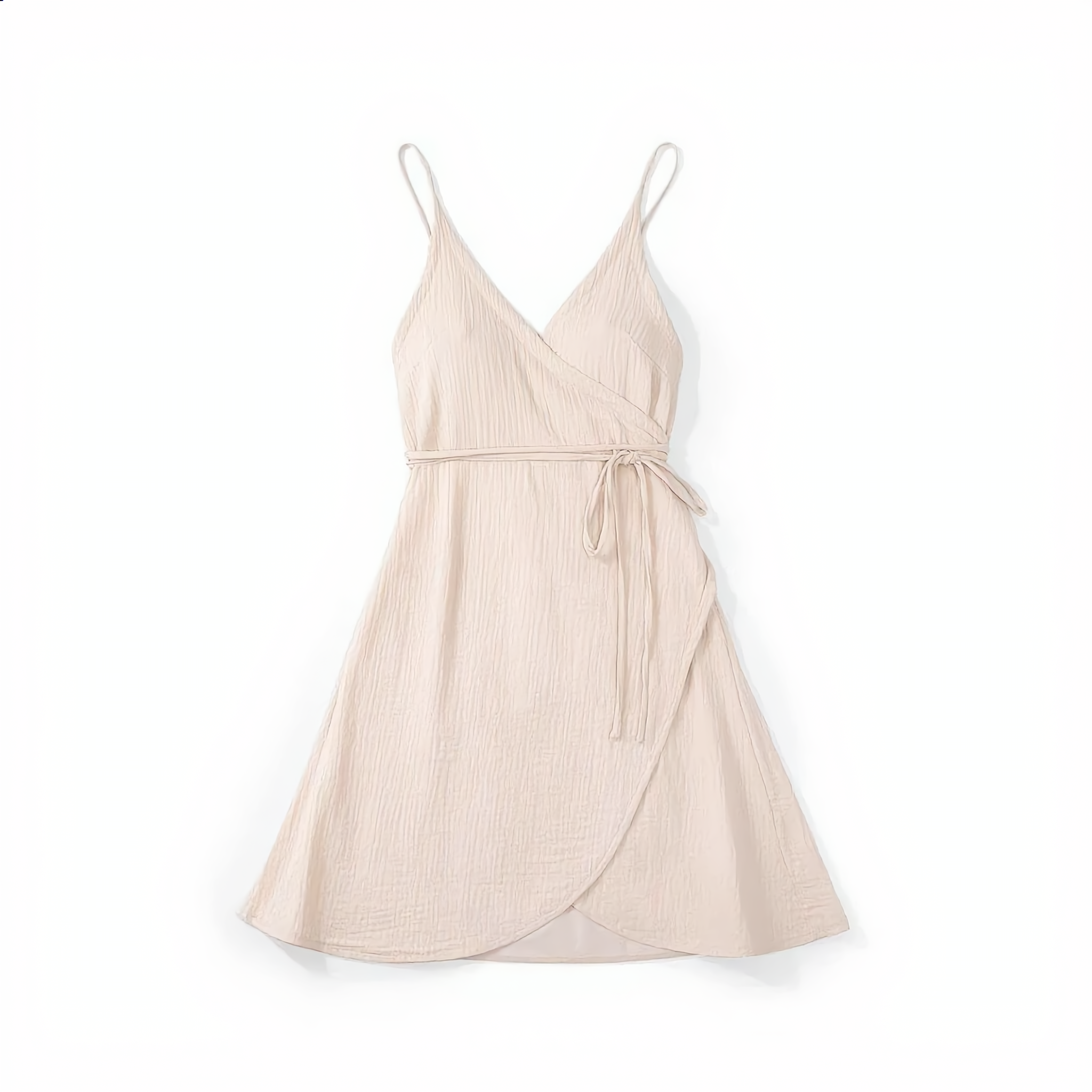 Wrap Dress Spaghetti Strap & V-Neck