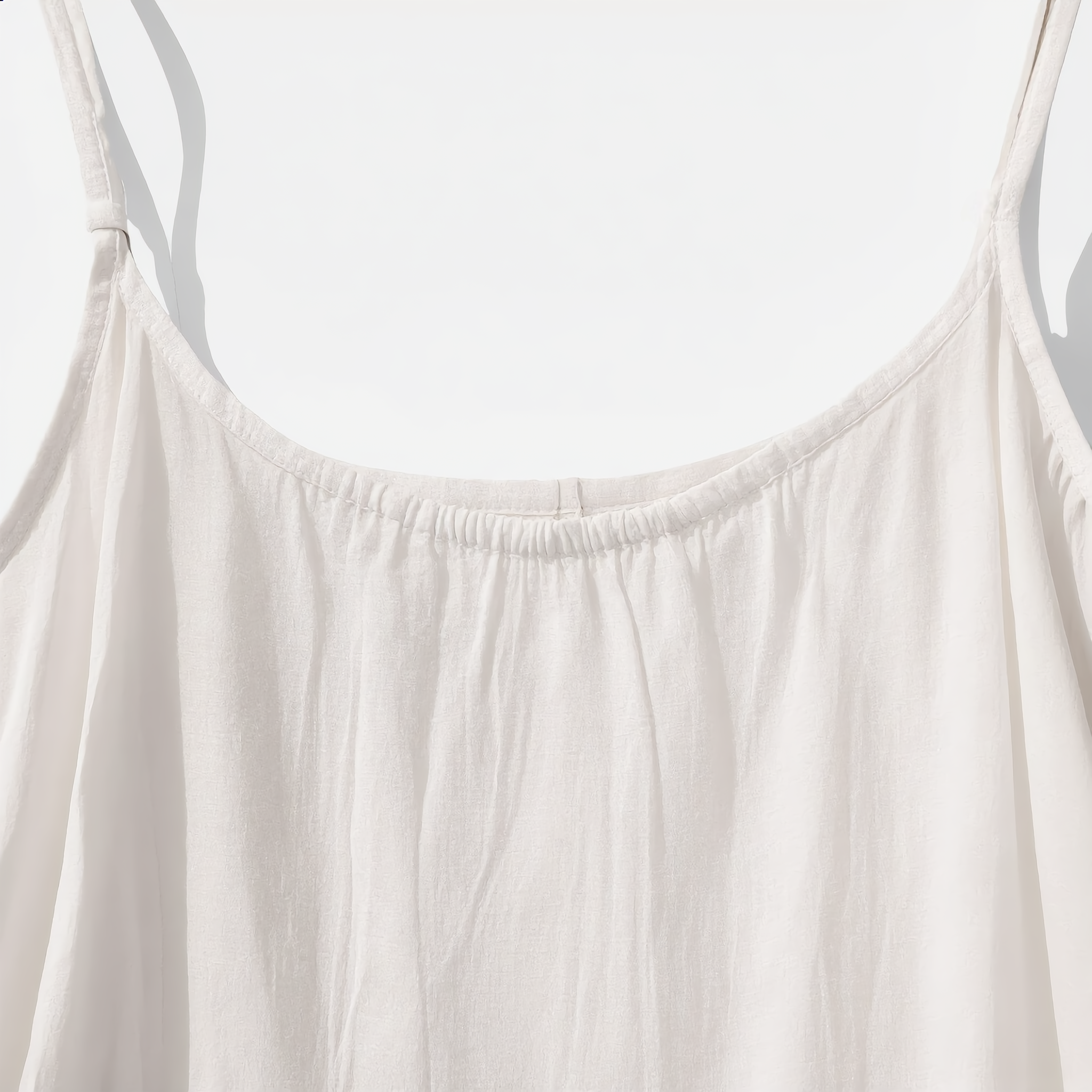Sleeveless Long Cotton Dress