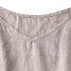 Linen Cotton Tank V-Neck