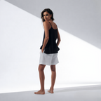 Linen Cotton Tank V-Neck