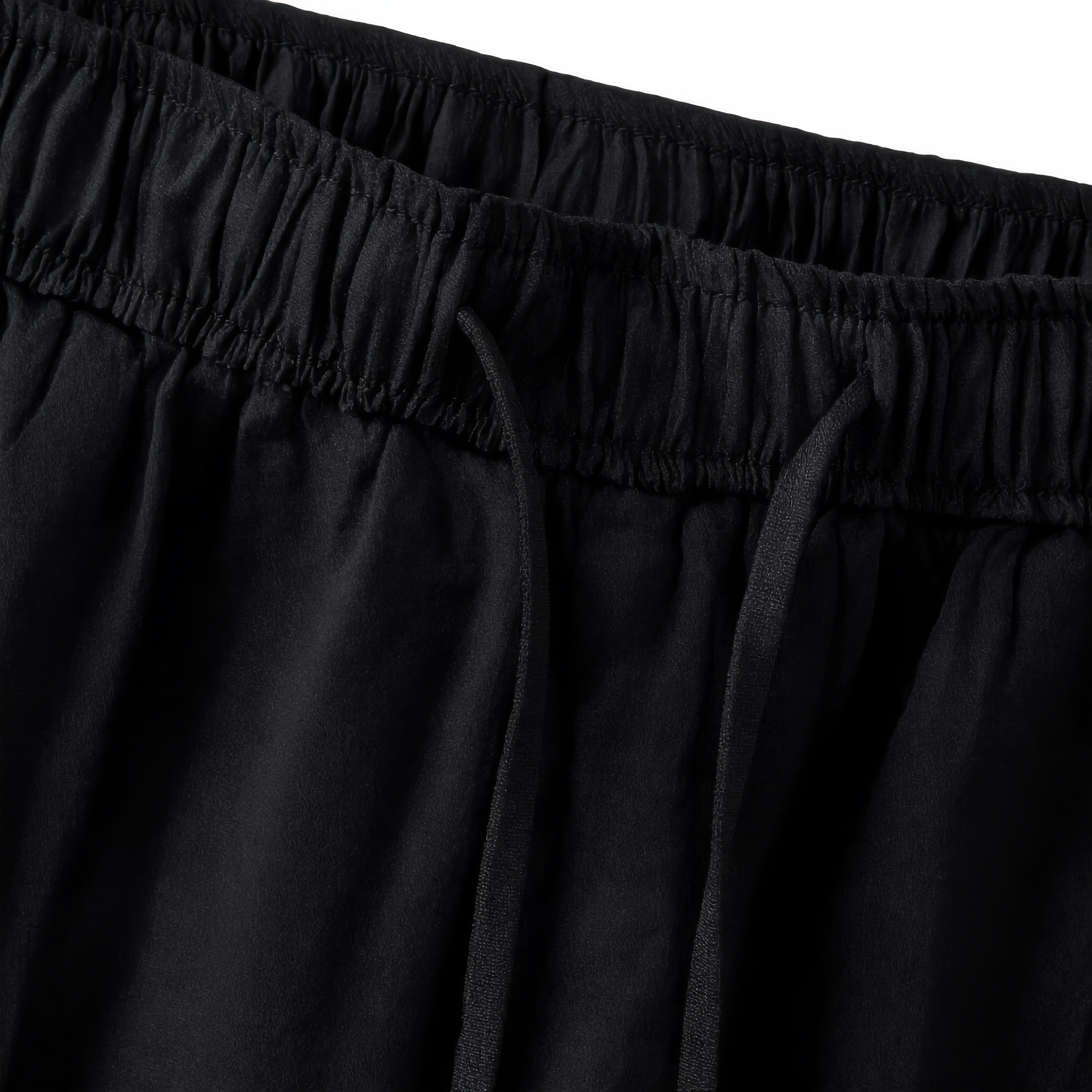Wide-Leg Cotton Drawstring Pant