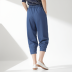 Cotton High Waist Elastic Jean