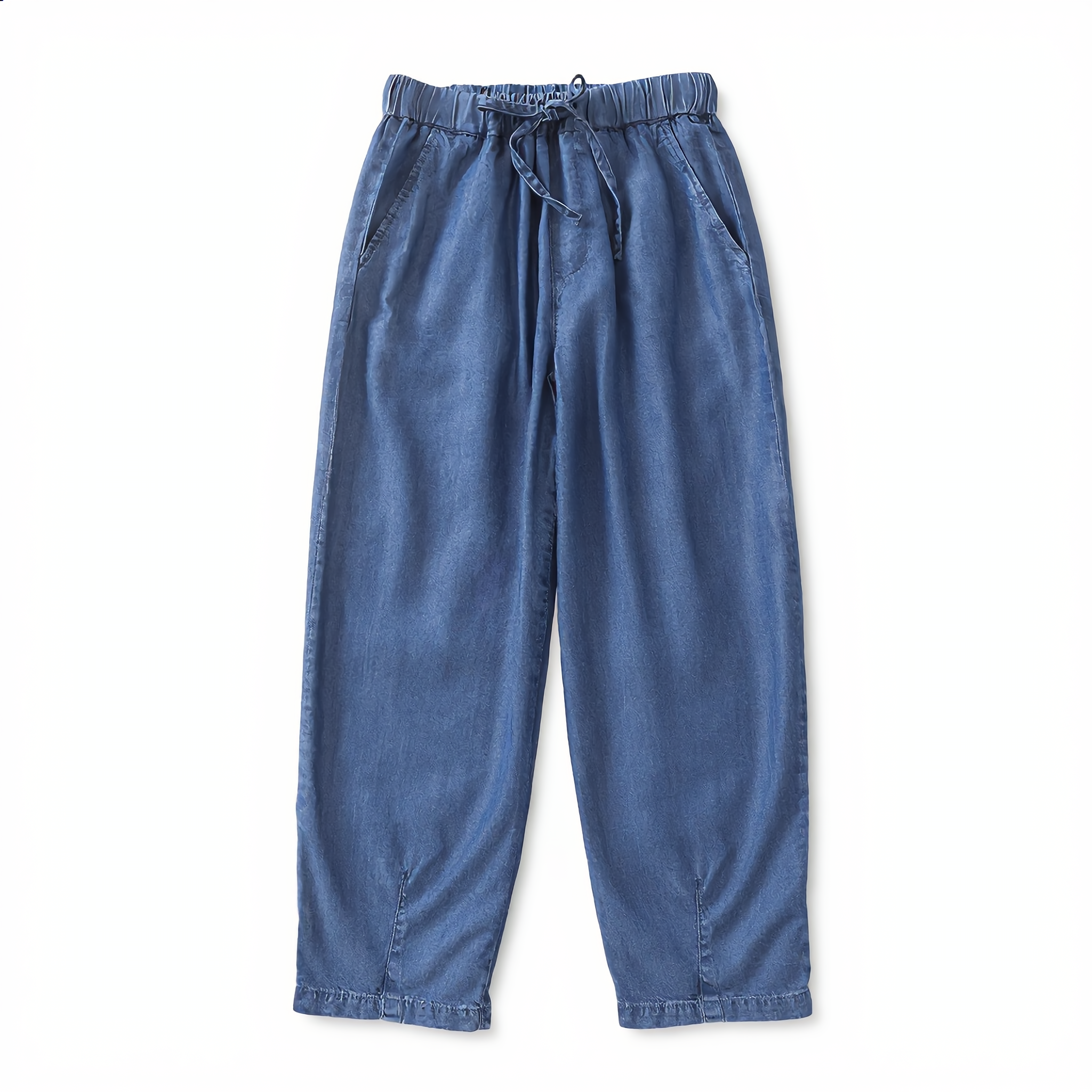 Cotton High Waist Elastic Jean
