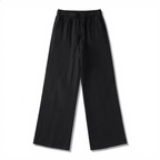 Wide-Leg Cotton Drawstring Pant