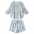 Lantern Sleeve Two-Piece Set