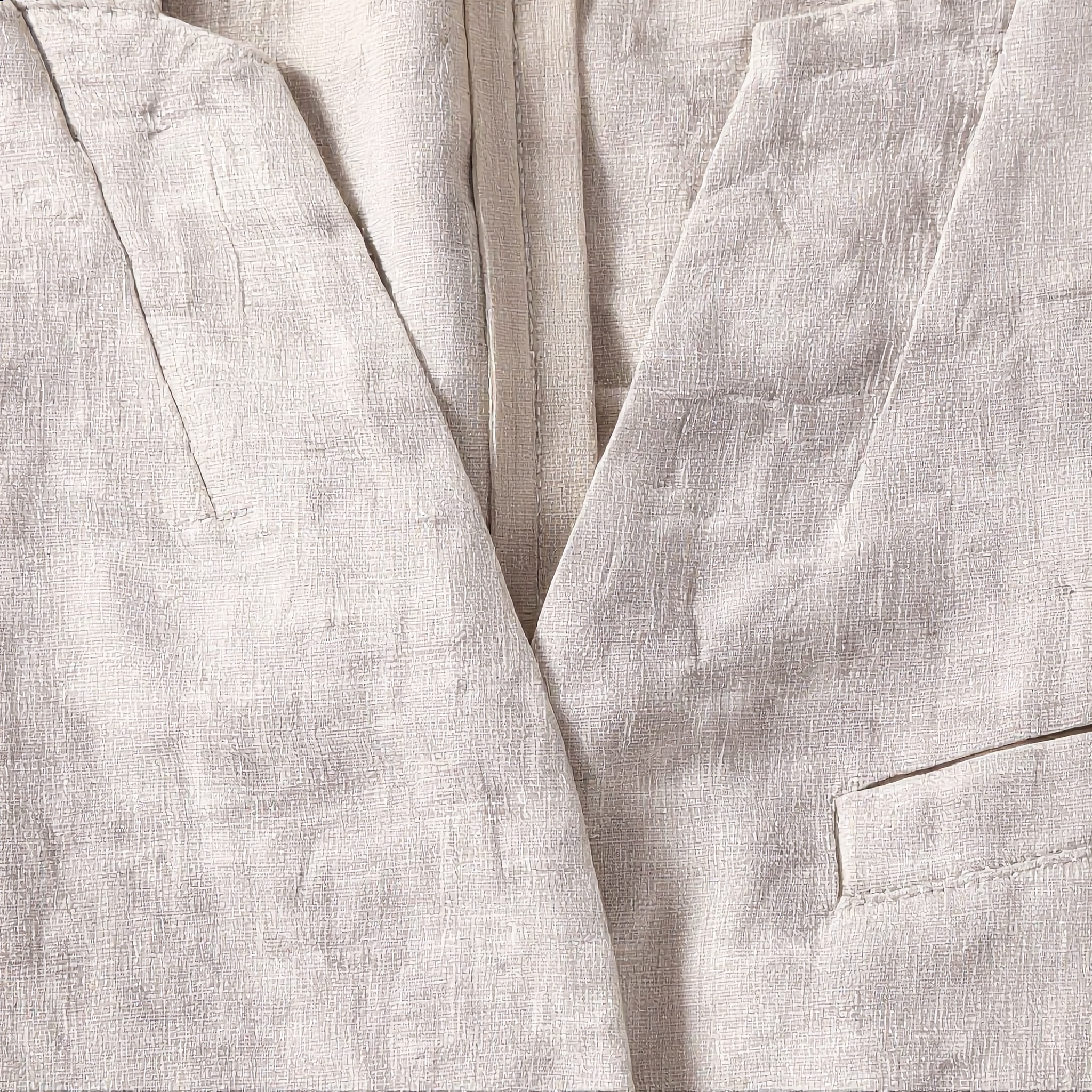 Tailored Linen Cotton Blend Vest