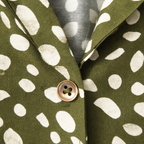 Printed Belted Shirt Dress