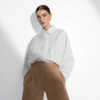 Shirt Cotton Oversize Classic Collar