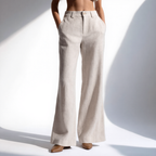 High Waist Wide Leg Trouser