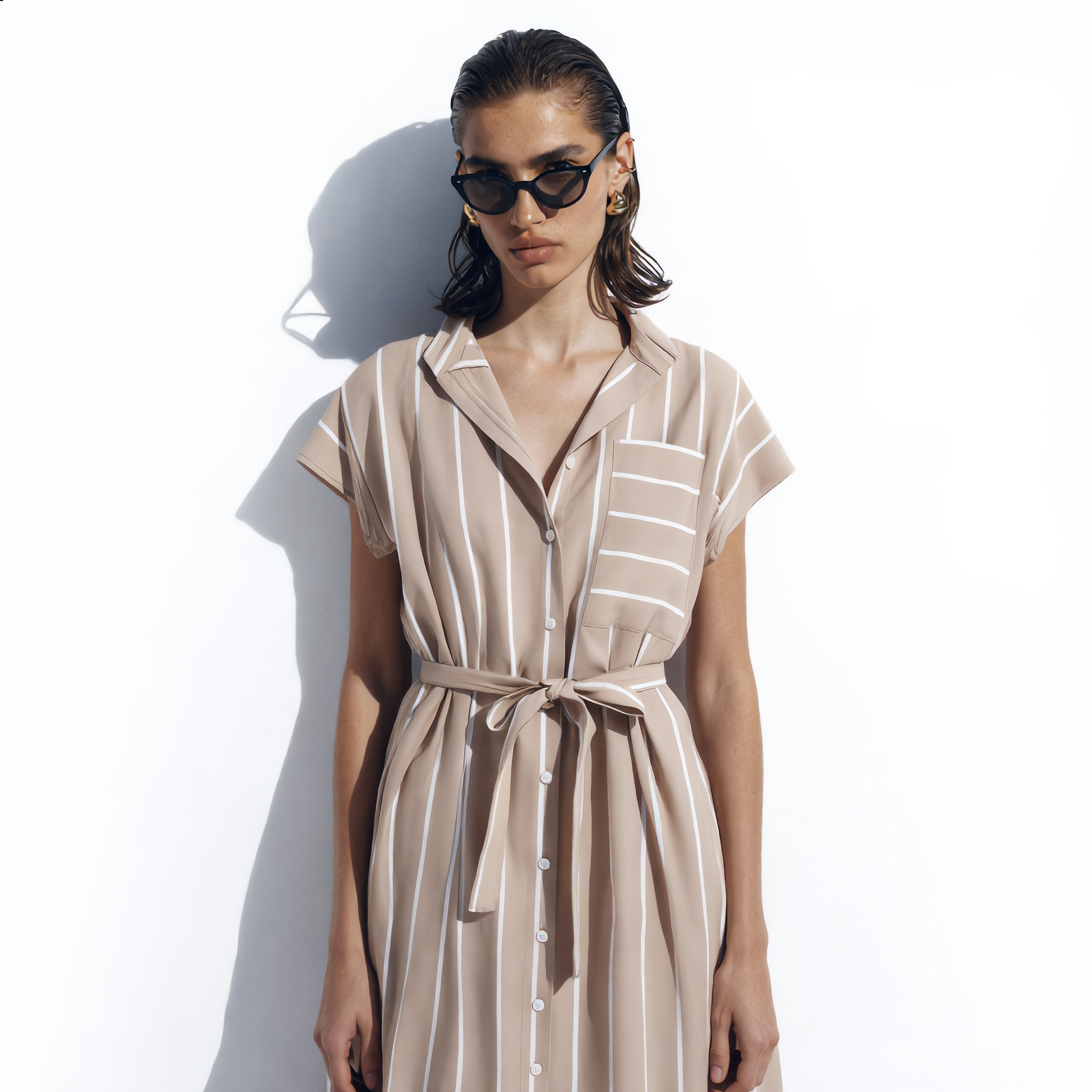 The Riviera Tie-Waist Dress