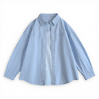 Shirt Cotton Oversize Classic Collar