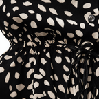 Printed Belted Shirt Dress