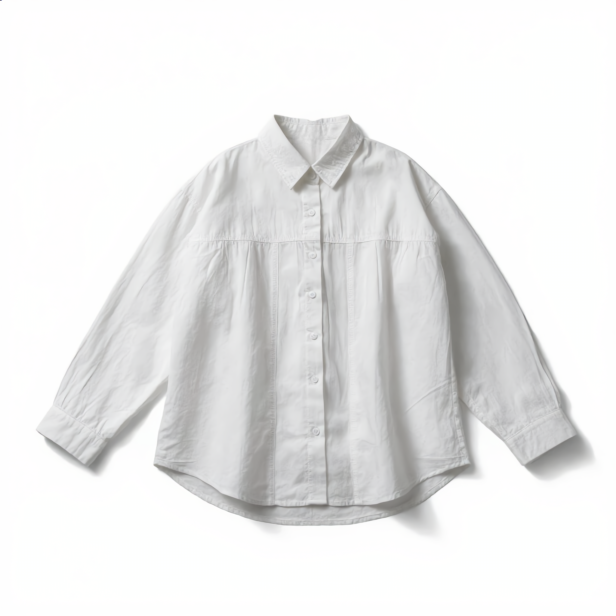 Shirt Cotton Oversize Classic Collar