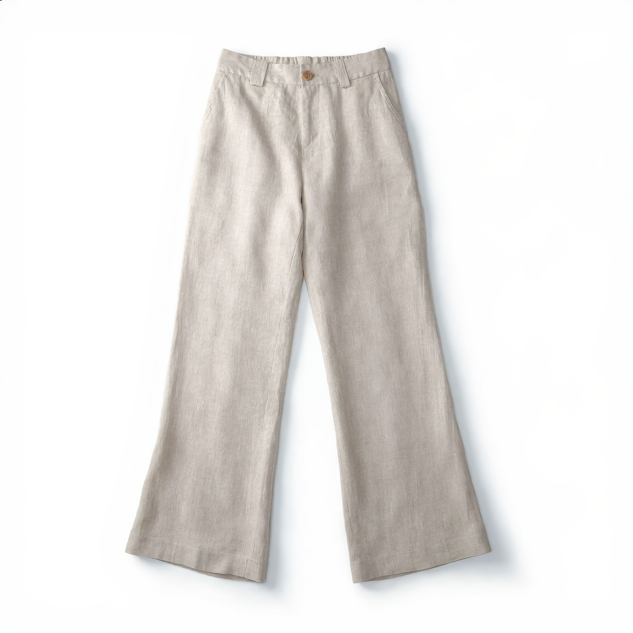 High Waist Wide Leg Trouser