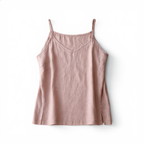 Linen Cotton Tank V-Neck